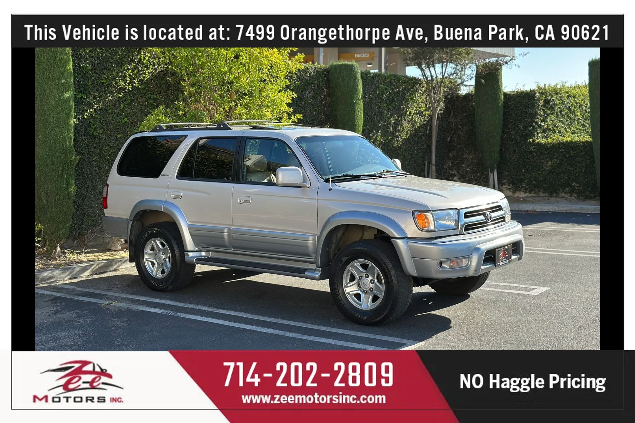 Used 1999 Toyota 4Runner Limited AWD/4WD image 4