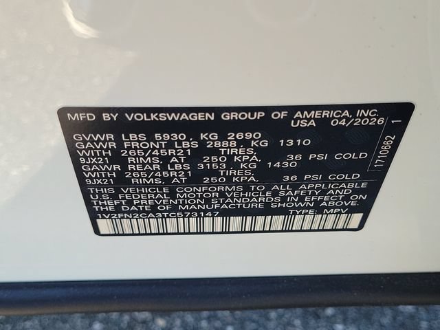 New 2026 Volkswagen Atlas SEL Premium R-Line AWD/4WD image 23