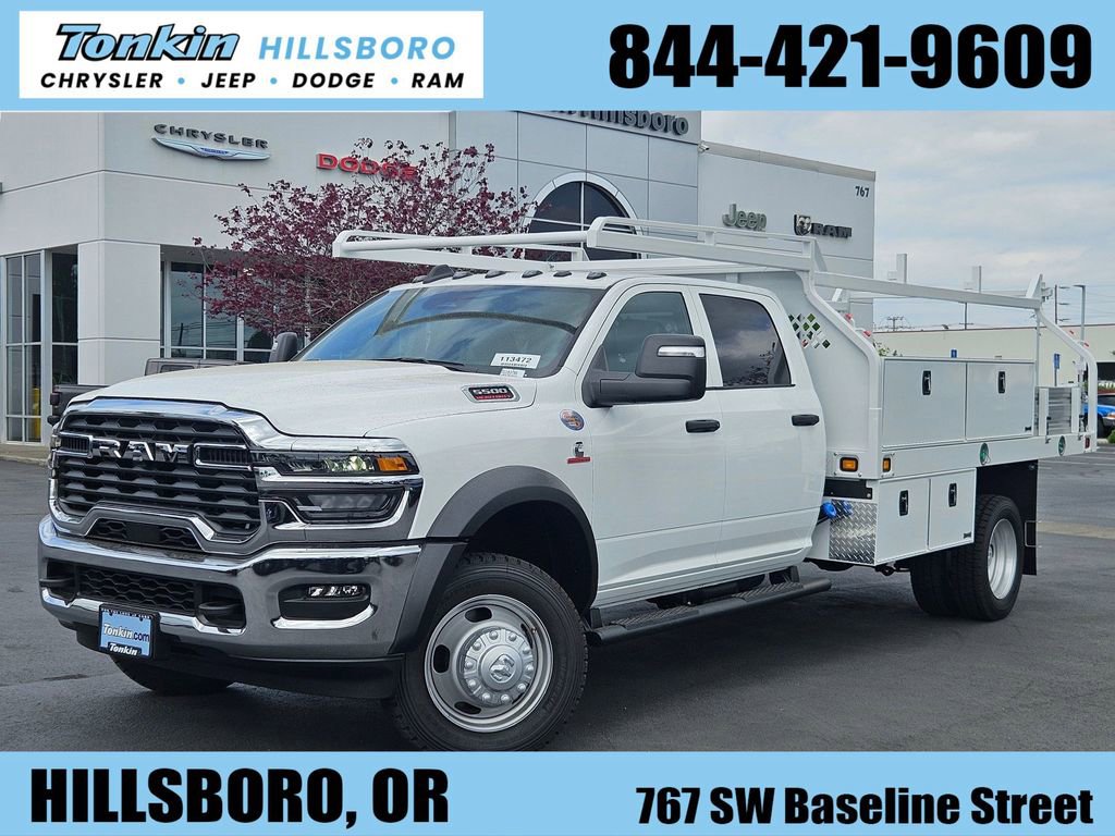New 2026 RAM 5500 Tradesman w/ Chrome Appearance Group