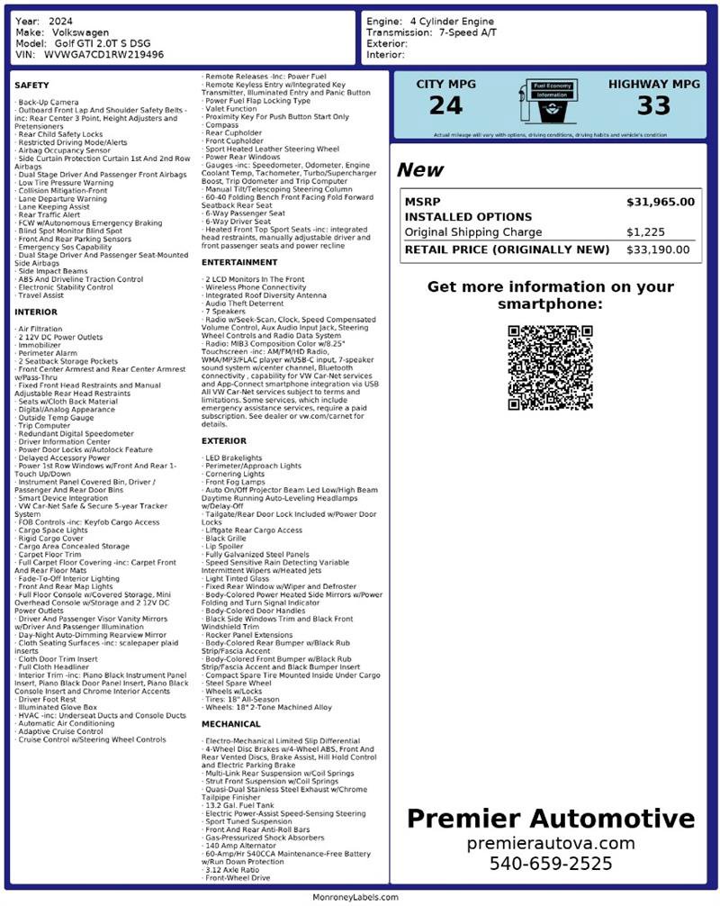 Used 2024 Volkswagen GTI S image 2