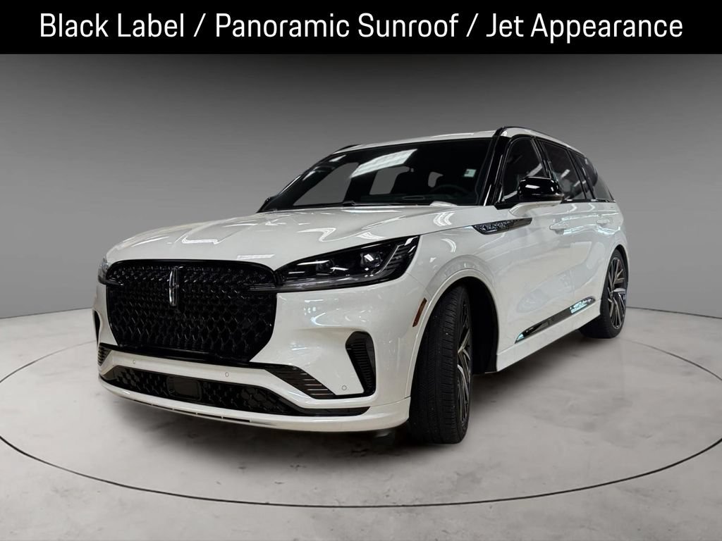 Certified 2025 Lincoln Aviator Black Label w/ Jet Appearance Package