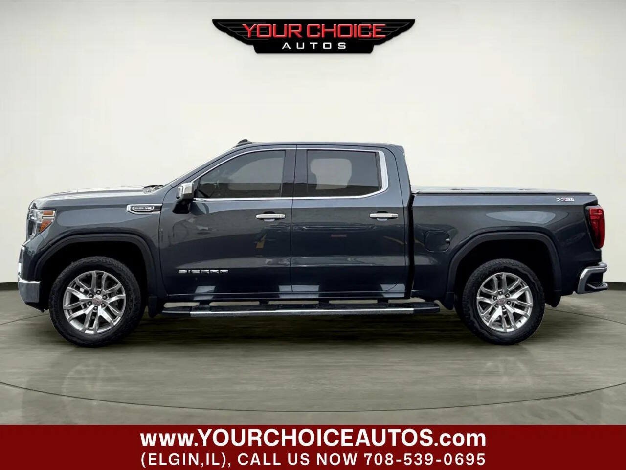 Used 2020 GMC Sierra 1500 SLT w/ SLT Premium Plus Package AWD/4WD image 3