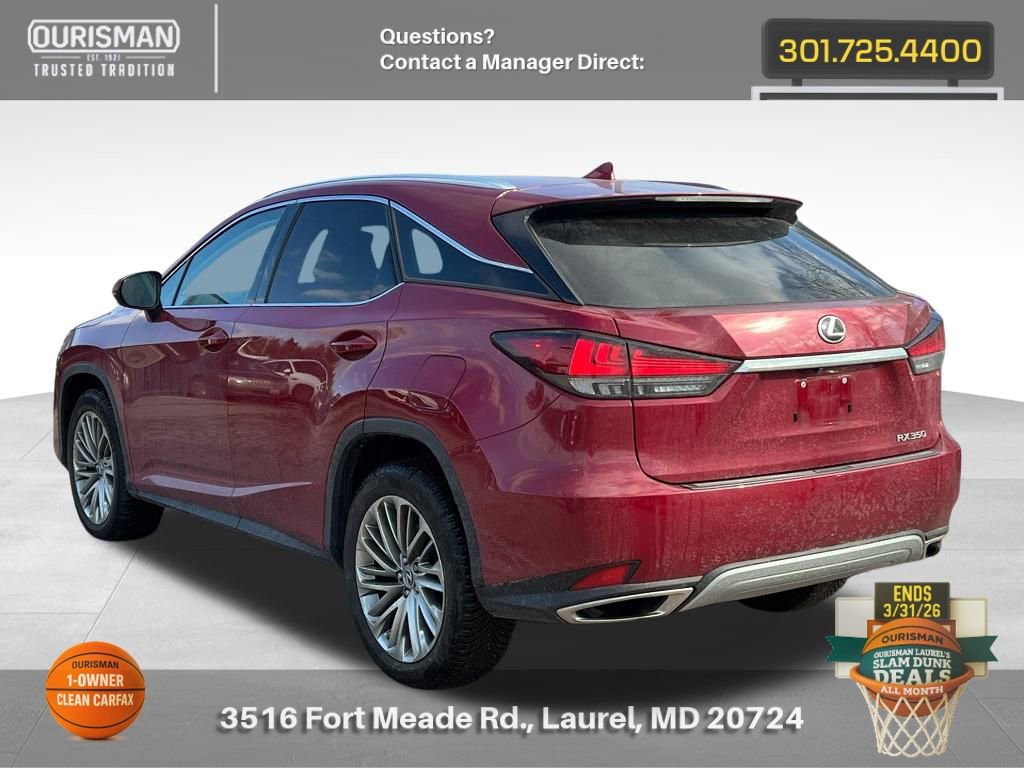 Used 2020 Lexus RX 350 AWD w/ Luxury Package image 3