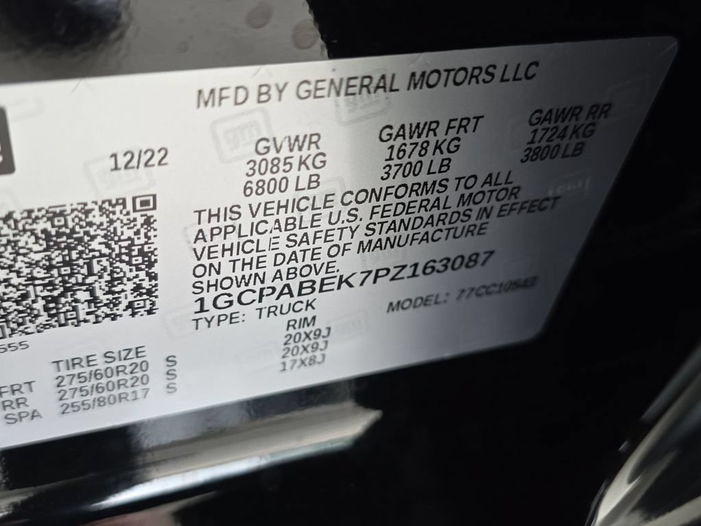 Certified 2023 Chevrolet Silverado 1500 Custom w/ Rally Edition RWD image 33