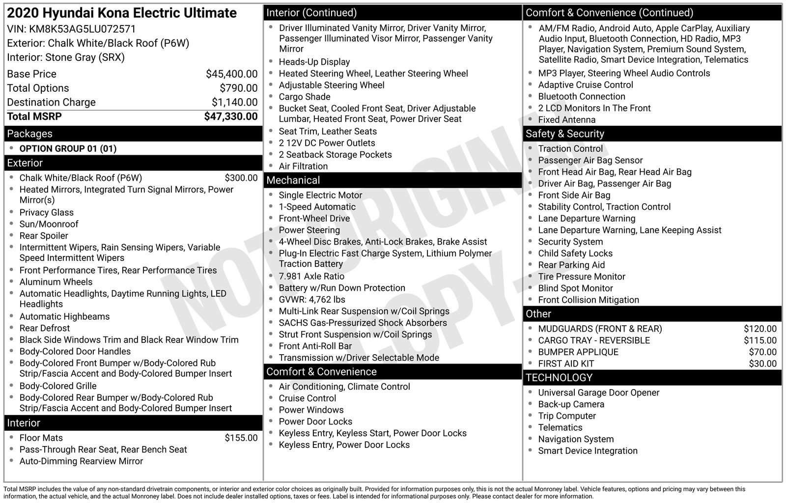 Used 2020 Hyundai Kona Ultimate FWD image 11