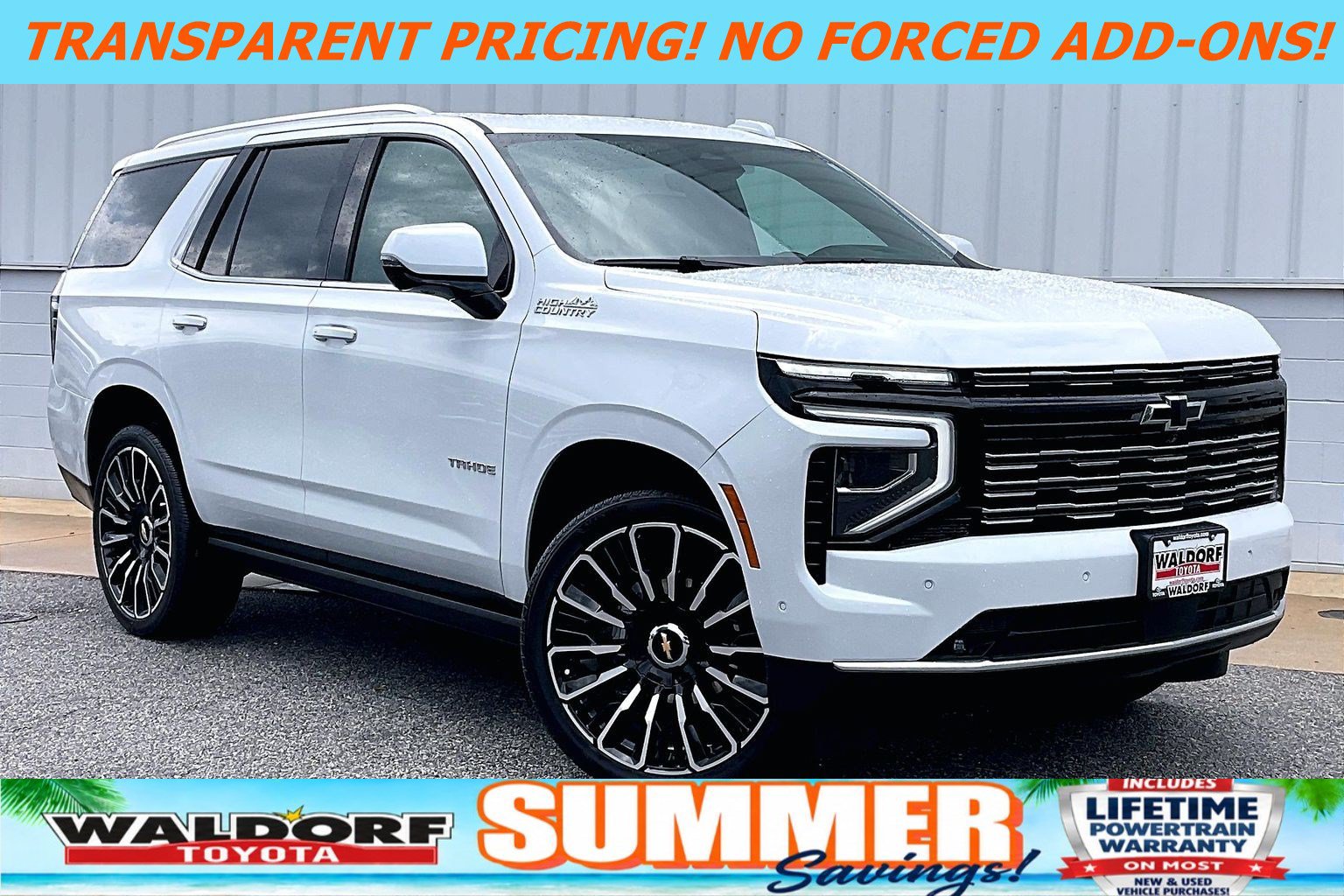 Used 2026 Chevrolet Tahoe High Country AWD/4WD image 1