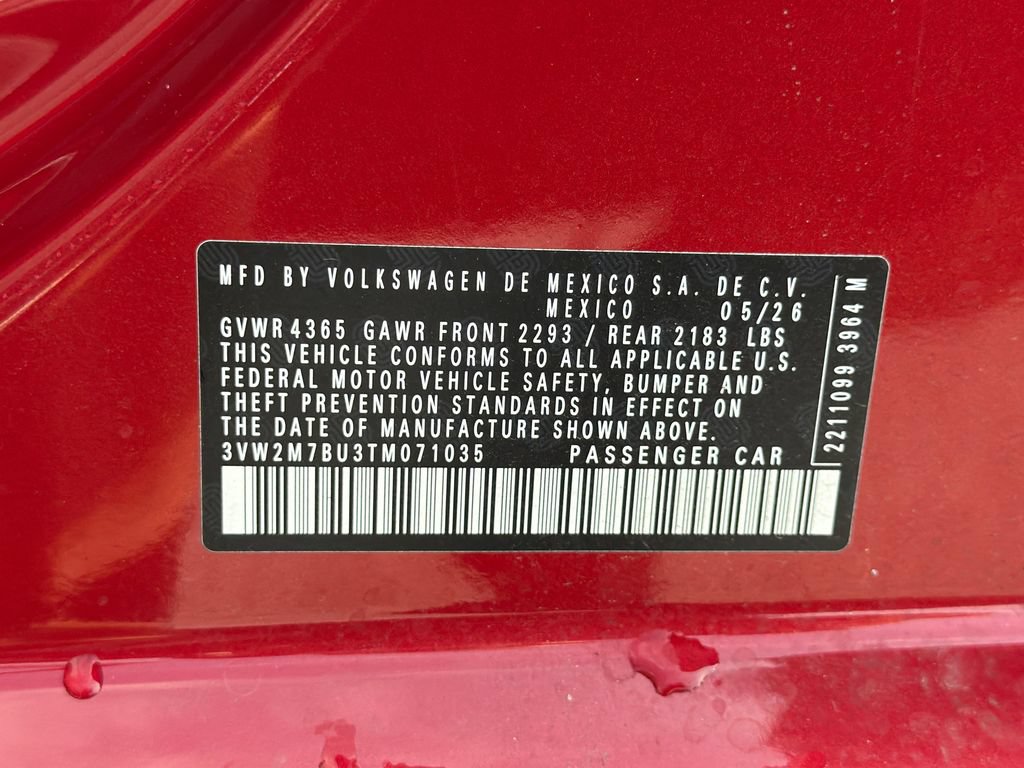 New 2026 Volkswagen Jetta GLI Autobahn FWD image 31