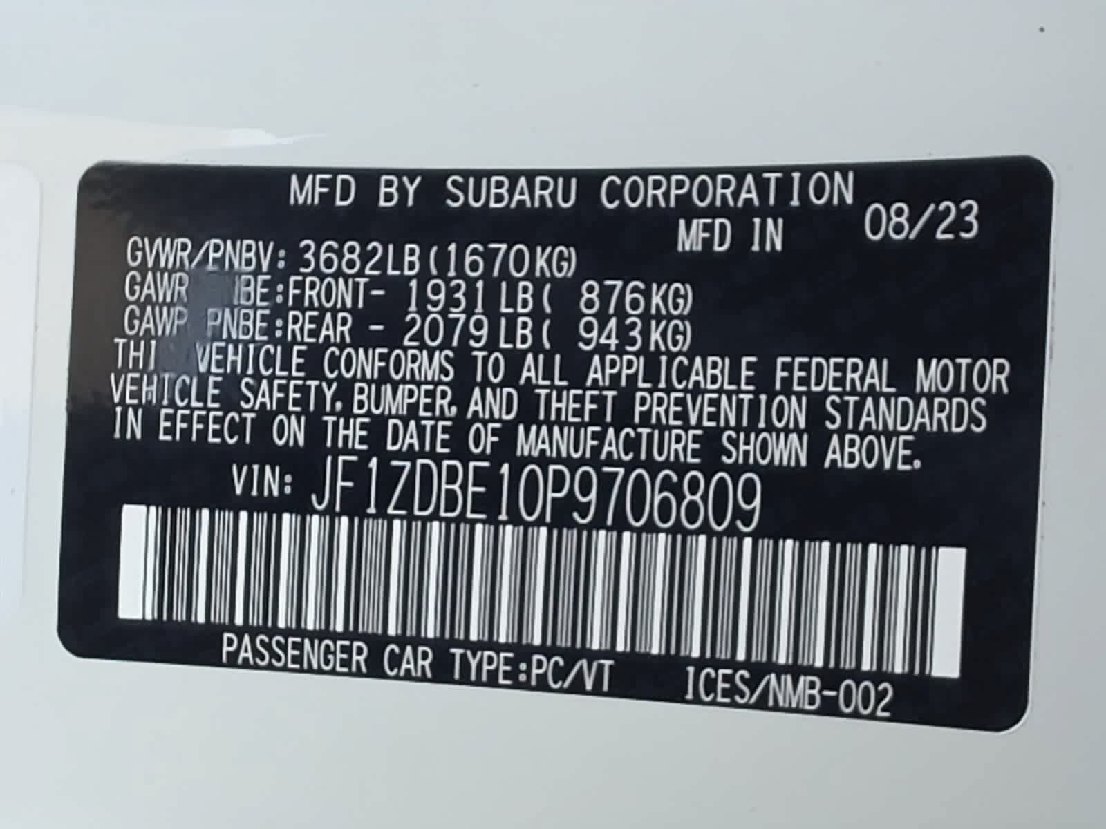 Used 2023 Subaru BRZ Limited RWD image 33