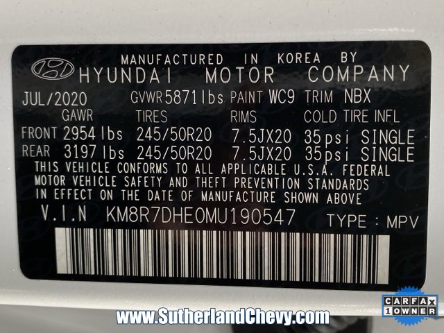 Used 2021 Hyundai Palisade Calligraphy w/ Winter Package image 53