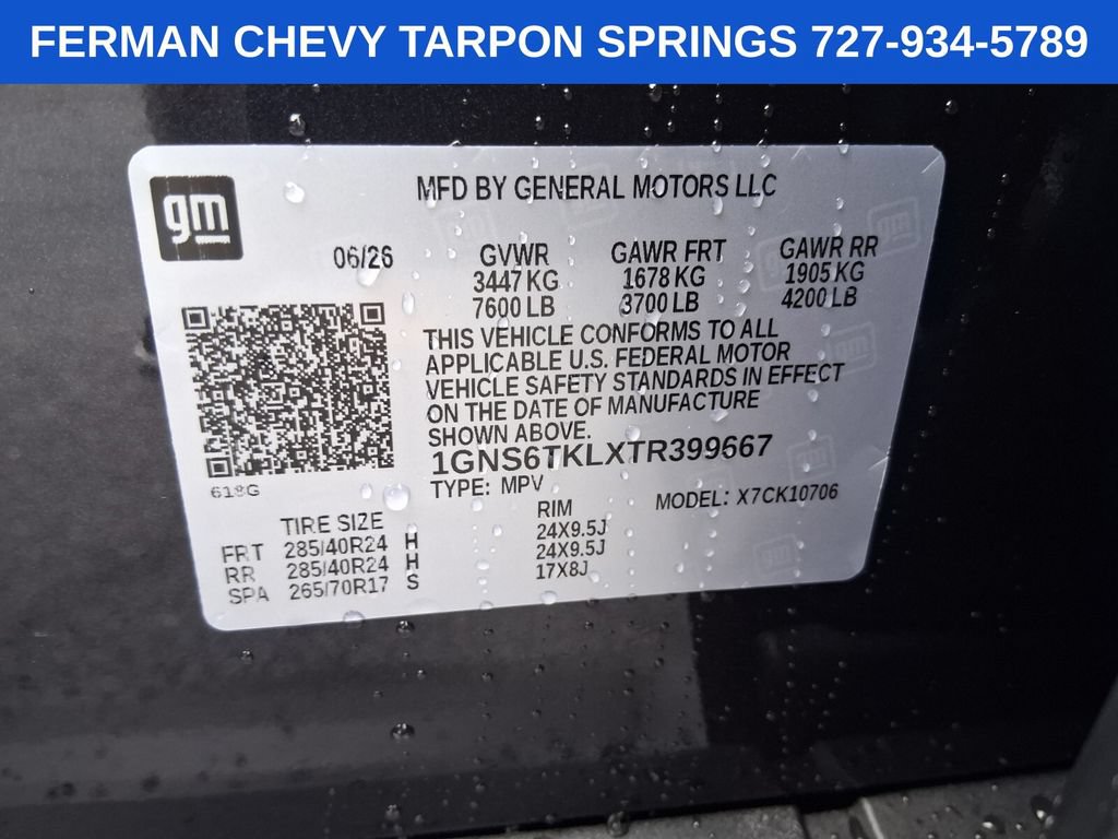 New 2026 Chevrolet Tahoe High Country AWD/4WD image 20