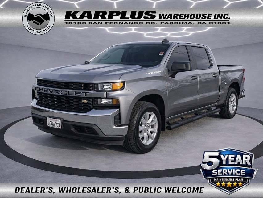 Used 2019 Chevrolet Silverado 1500 Custom w/ Custom Value Package image 1