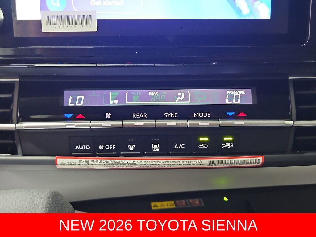 New 2026 Toyota Sienna LE AWD/4WD image 22