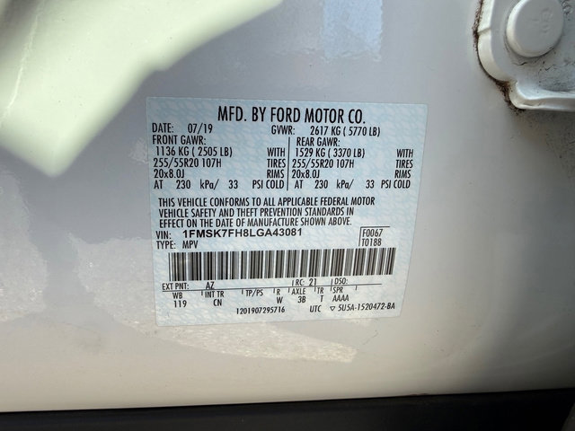 Used 2020 Ford Explorer Limited image 34