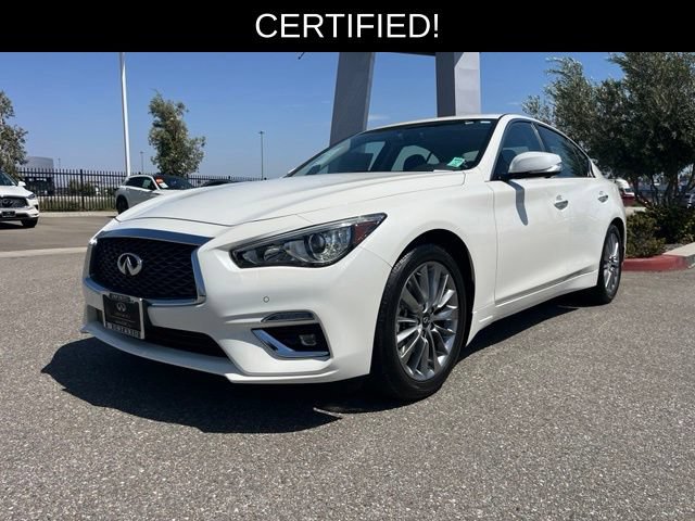Certified 2024 INFINITI Q50 Luxe w/ Cargo Package RWD image 1