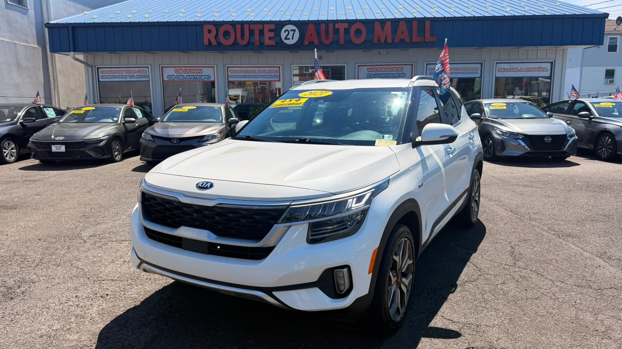 Used 2021 Kia Seltos SX AWD/4WD image 1