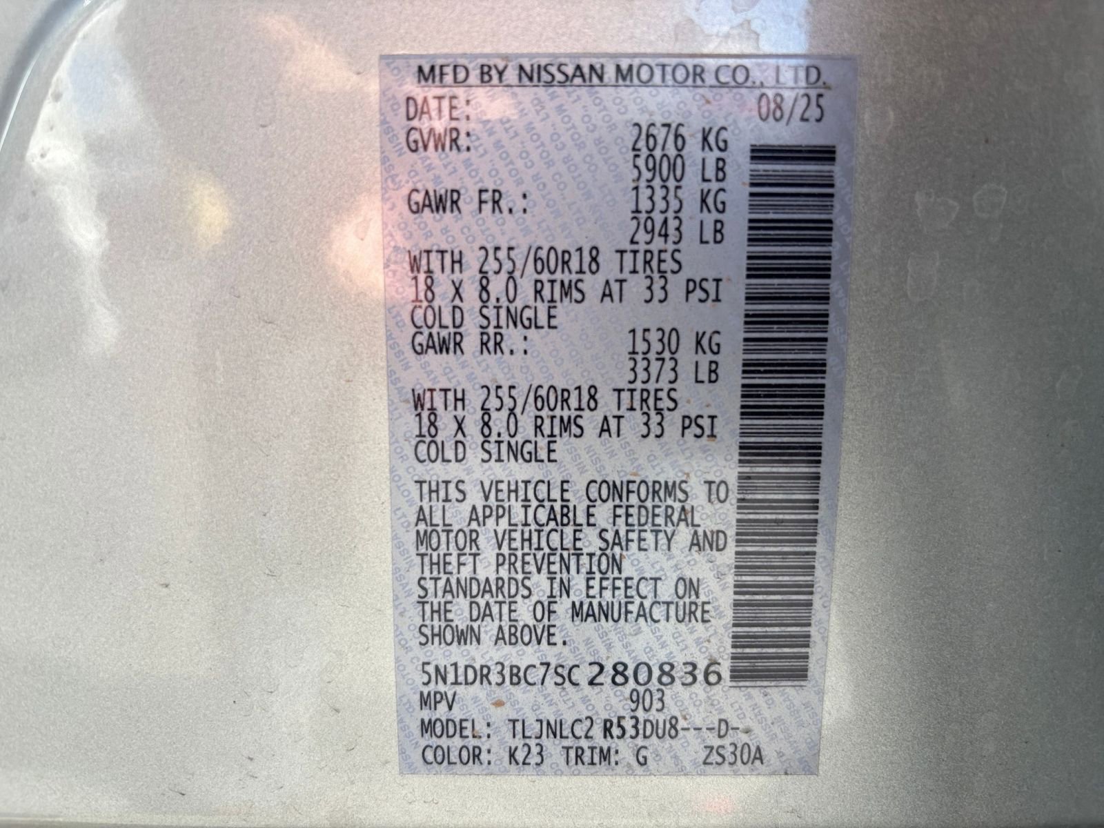 Used 2025 Nissan Pathfinder SV image 32