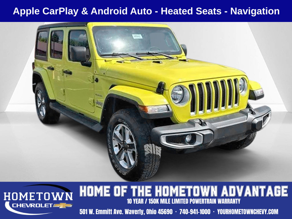 Used 2023 Jeep Wrangler Unlimited Sahara w/ Cold Weather Group