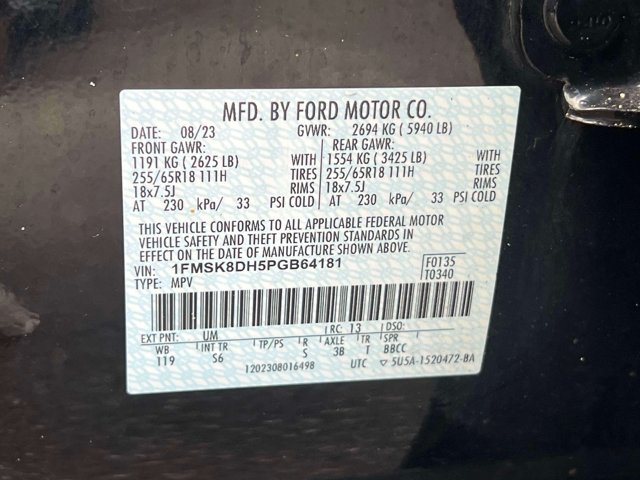 Used 2023 Ford Explorer XLT w/ Equipment Group 202A AWD/4WD image 25
