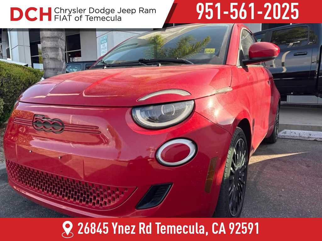 Certified 2024 FIAT 500 e (RED)
