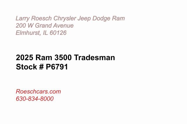 Used 2025 RAM 3500 Tradesman image 2