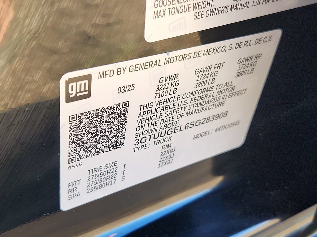 Used 2025 GMC Sierra 1500 Denali w/ Denali Reserve Package AWD/4WD image 18