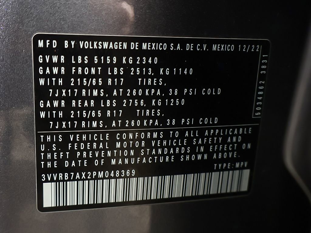 Used 2023 Volkswagen Tiguan S image 50