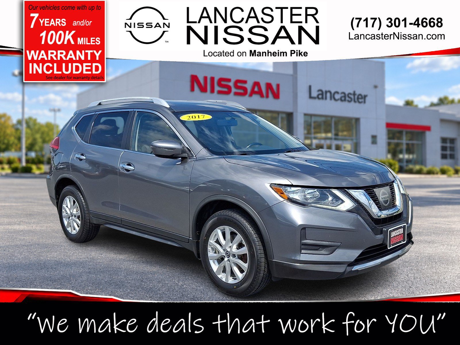 Used 2017 Nissan Rogue SV