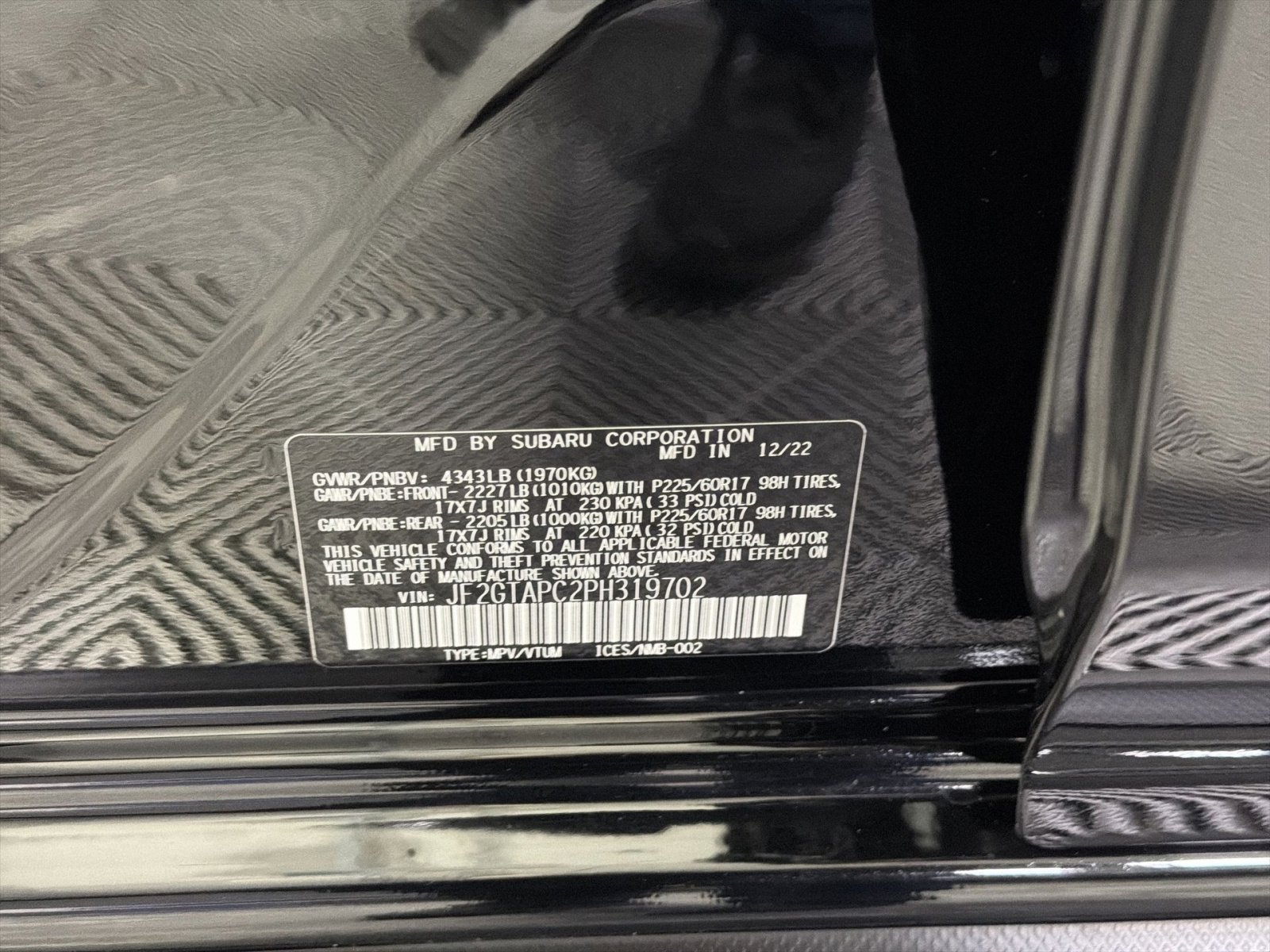 Used 2023 Subaru Crosstrek 2.0i Premium image 38