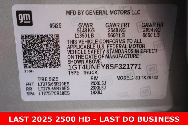 New 2025 GMC Sierra 2500 SLT w/ SLT Premium Package image 27