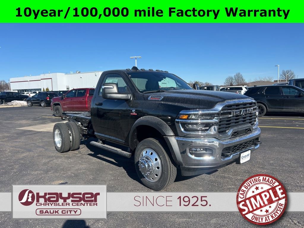New 2026 RAM 5500 Tradesman w/ Chrome Appearance Group