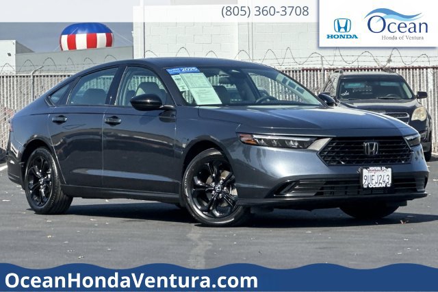 Certified 2025 Honda Accord SE