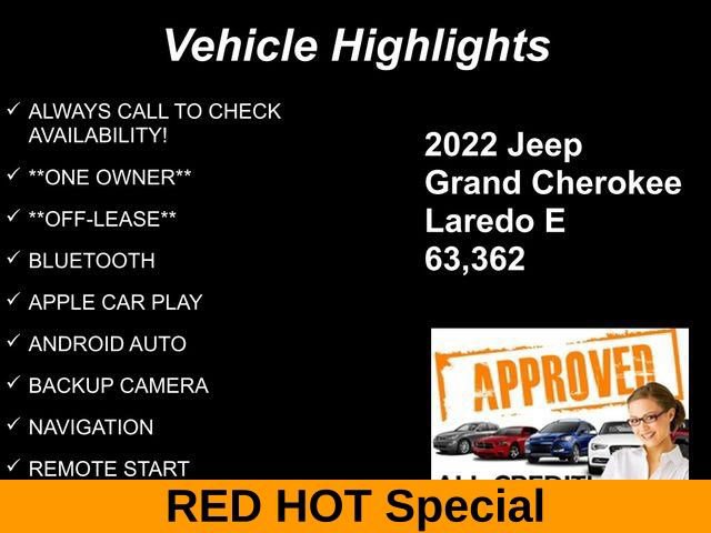 Used 2022 Jeep Grand Cherokee Laredo E w/ Security & Convenience Group AWD/4WD image 10