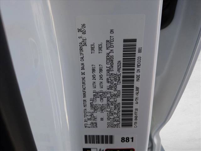 New 2026 Toyota Tacoma SR5 image 17