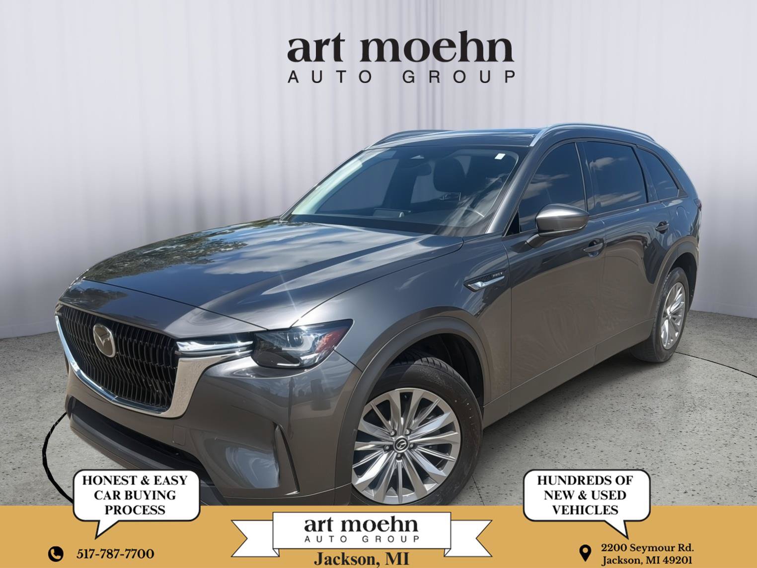 Used 2024 MAZDA CX-90 Plug-In Hybrid w/ Preferred AWD/4WD video 1