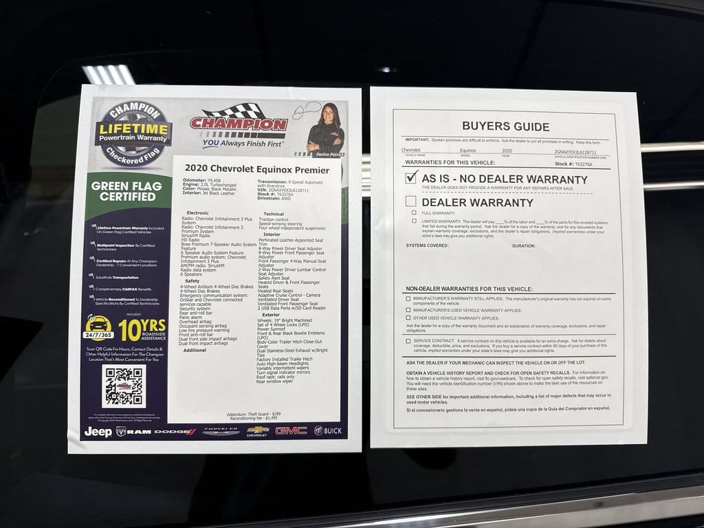 Certified 2020 Chevrolet Equinox Premier AWD/4WD image 43