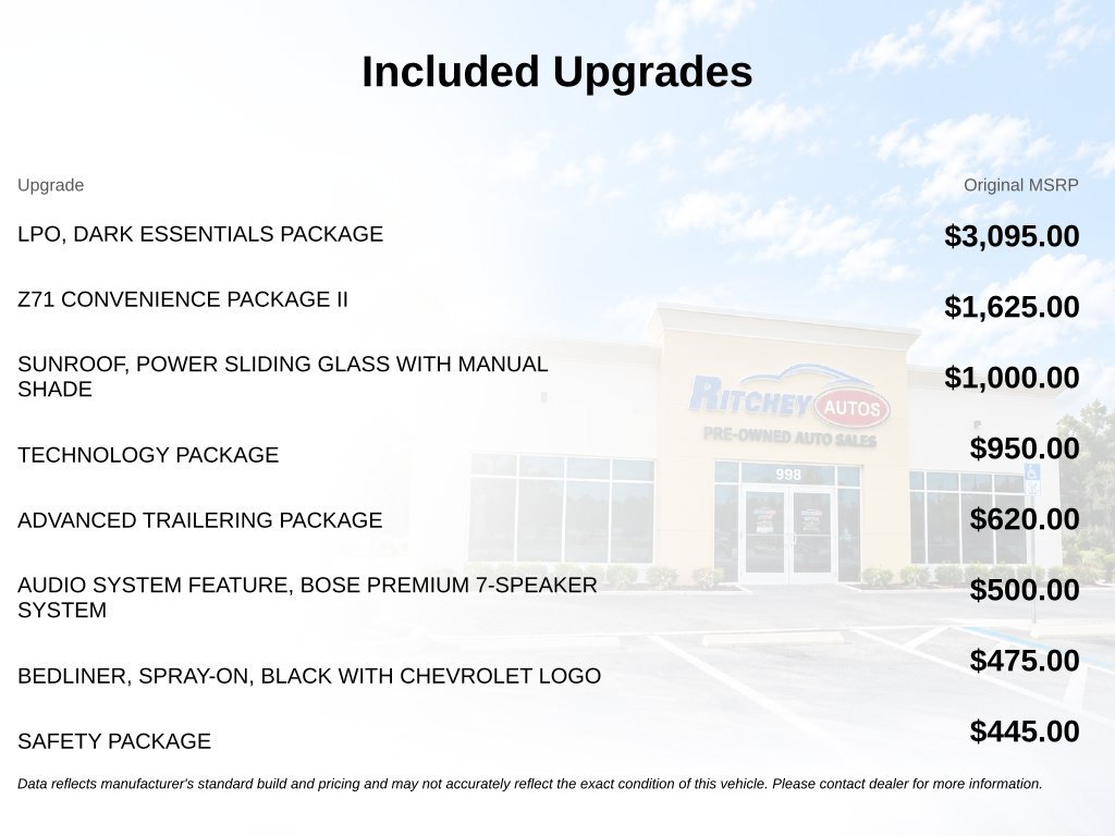 Certified 2024 Chevrolet Colorado Z71 w/ LPO, Dark Essentials Package AWD/4WD image 8