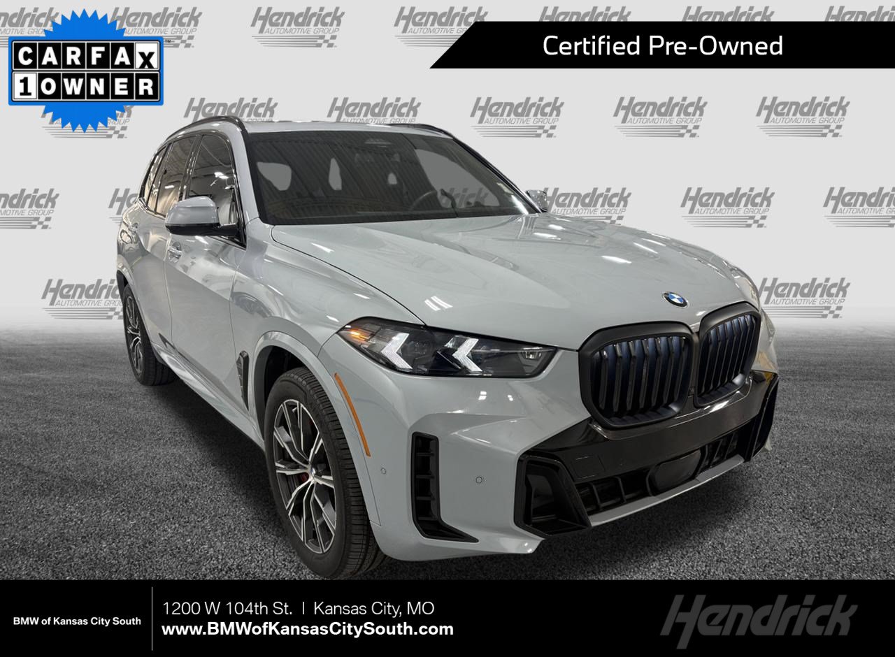 Certified 2025 BMW X5 xDrive40i w/ M Sport Package