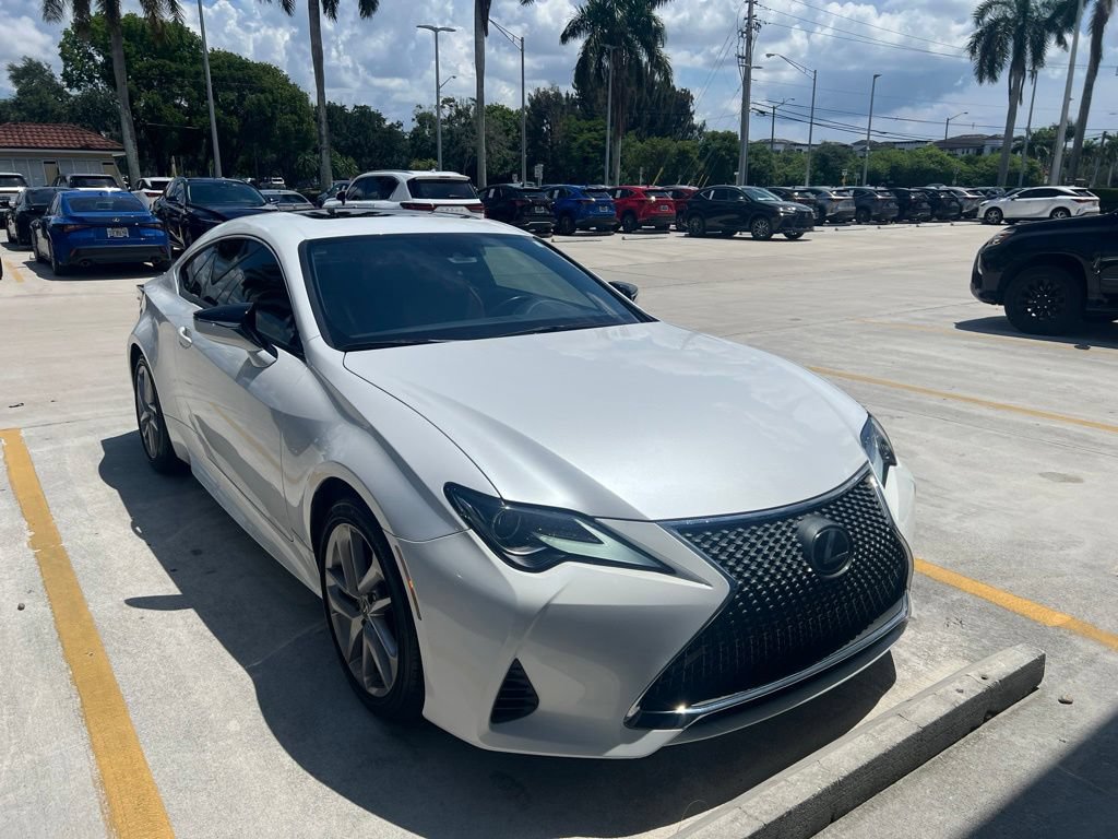 Certified 2020 Lexus RC 300 w/ Accessory Package RWD image 1