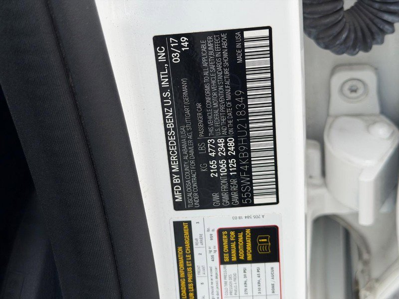 Used 2017 Mercedes-Benz C 300 4MATIC Sedan image 24