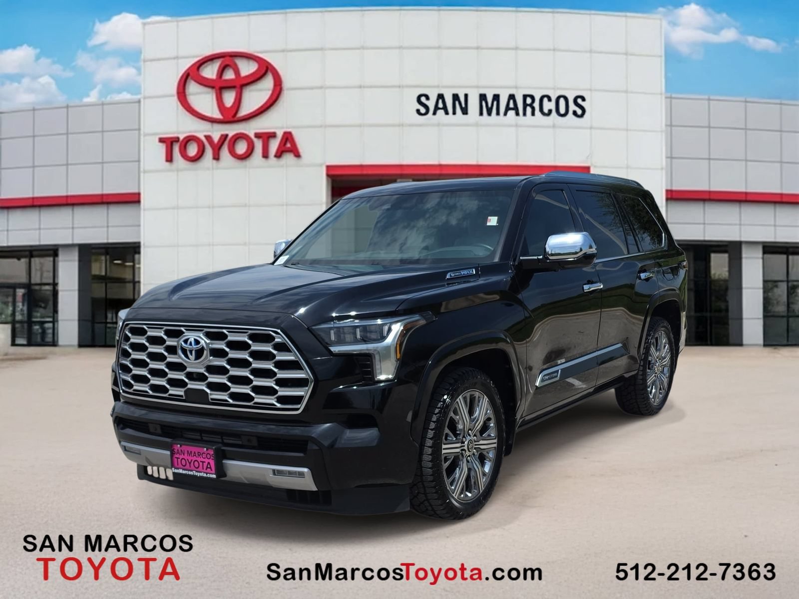 Used 2024 Toyota Sequoia Capstone AWD/4WD image 1