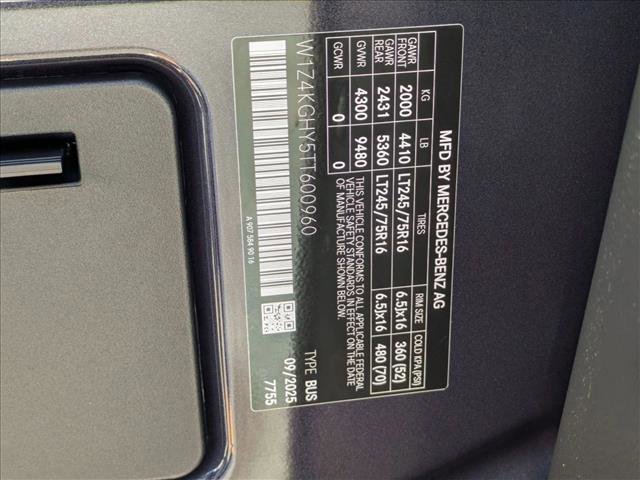 New 2026 Mercedes-Benz Sprinter 2500 image 18