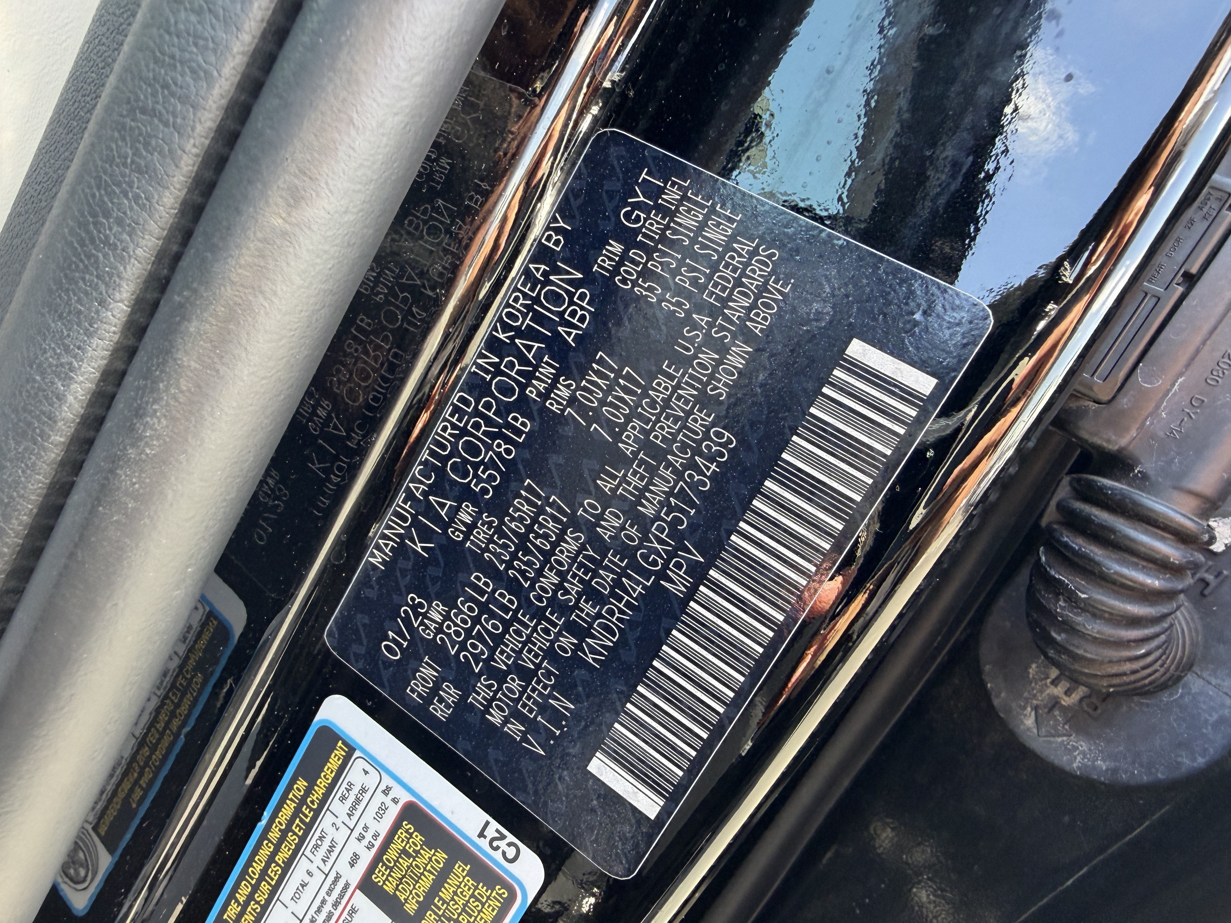 Certified 2023 Kia Sorento EX FWD image 30
