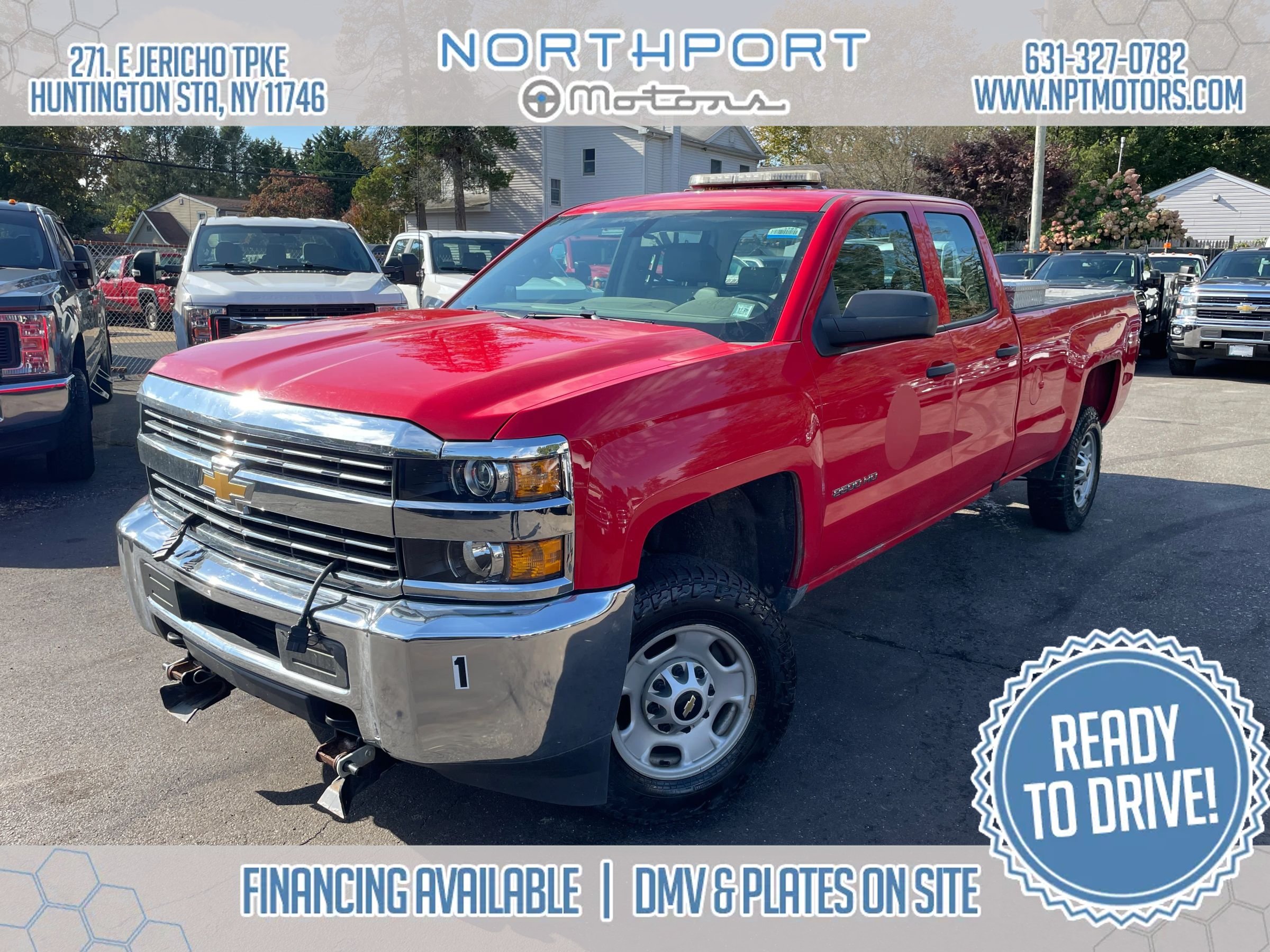 Used 2017 Chevrolet Silverado 2500 W/T w/ Snow Plow Prep Package