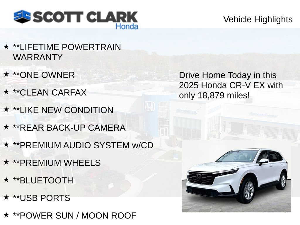 Used 2025 Honda CR-V EX image 11
