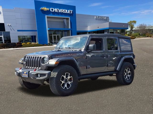 Used 2021 Jeep Wrangler Unlimited Rubicon w/ LED Lighting Group image 3