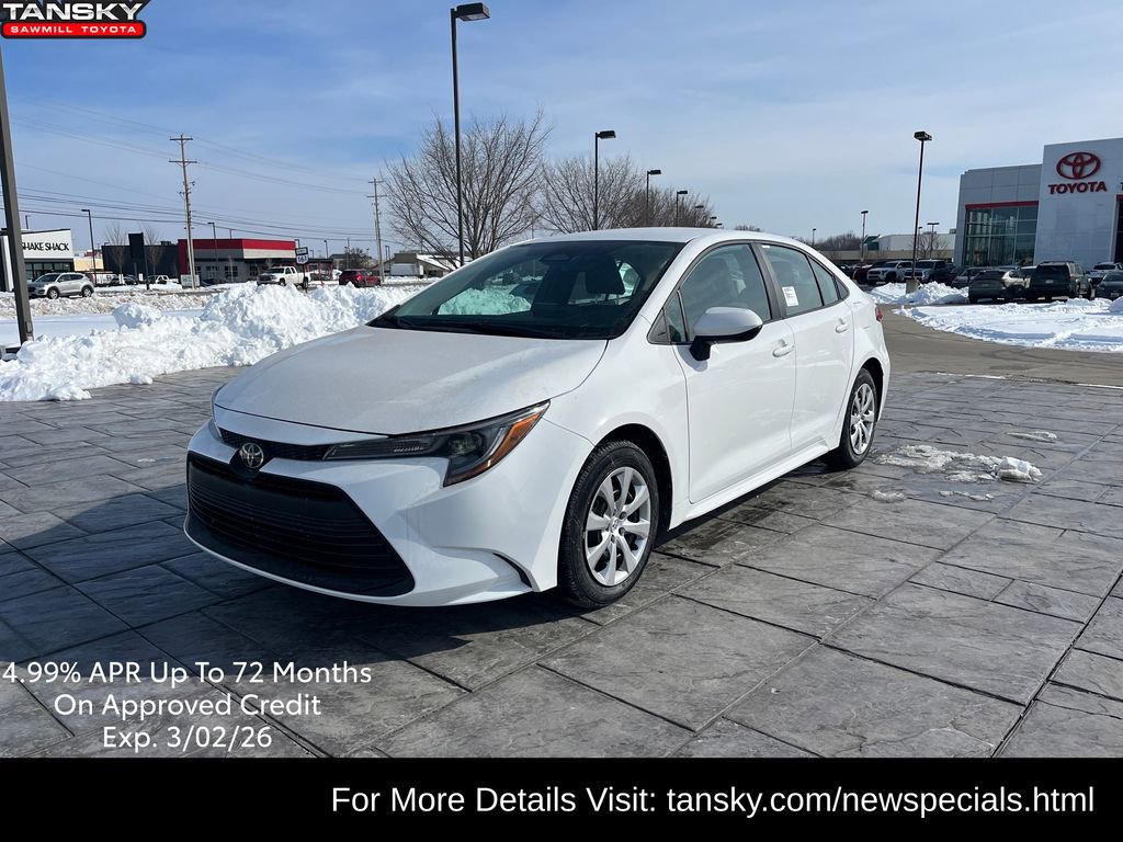 New 2026 Toyota Corolla LE