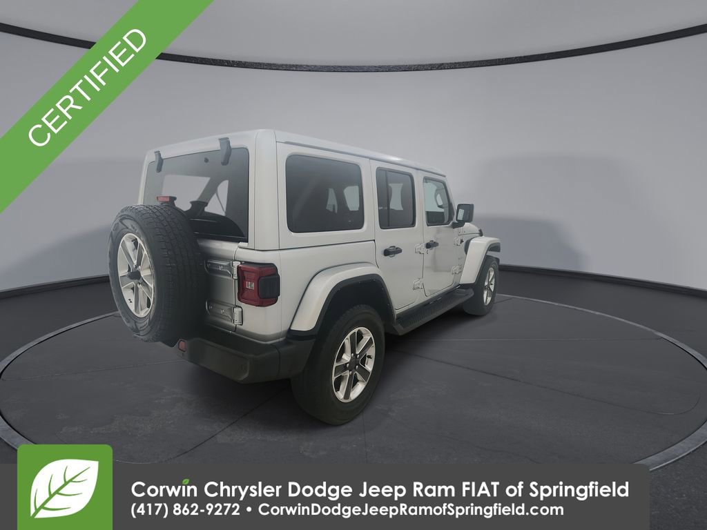 Certified 2022 Jeep Wrangler Unlimited Sahara w/ LED Lighting Group image 8