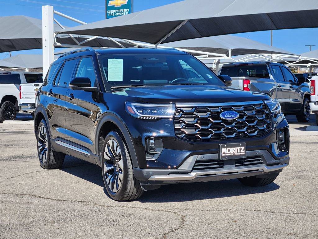 Used 2025 Ford Explorer Platinum w/ LUX Leather Package AWD/4WD image 3