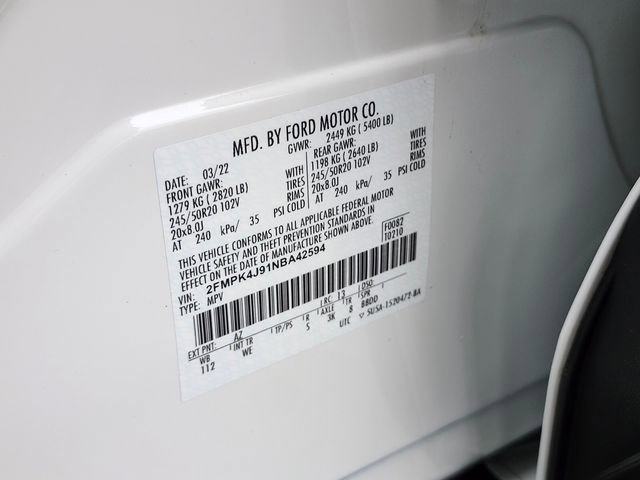 Certified 2022 Ford Edge ST-Line w/ Class II Trailer Tow Package image 33