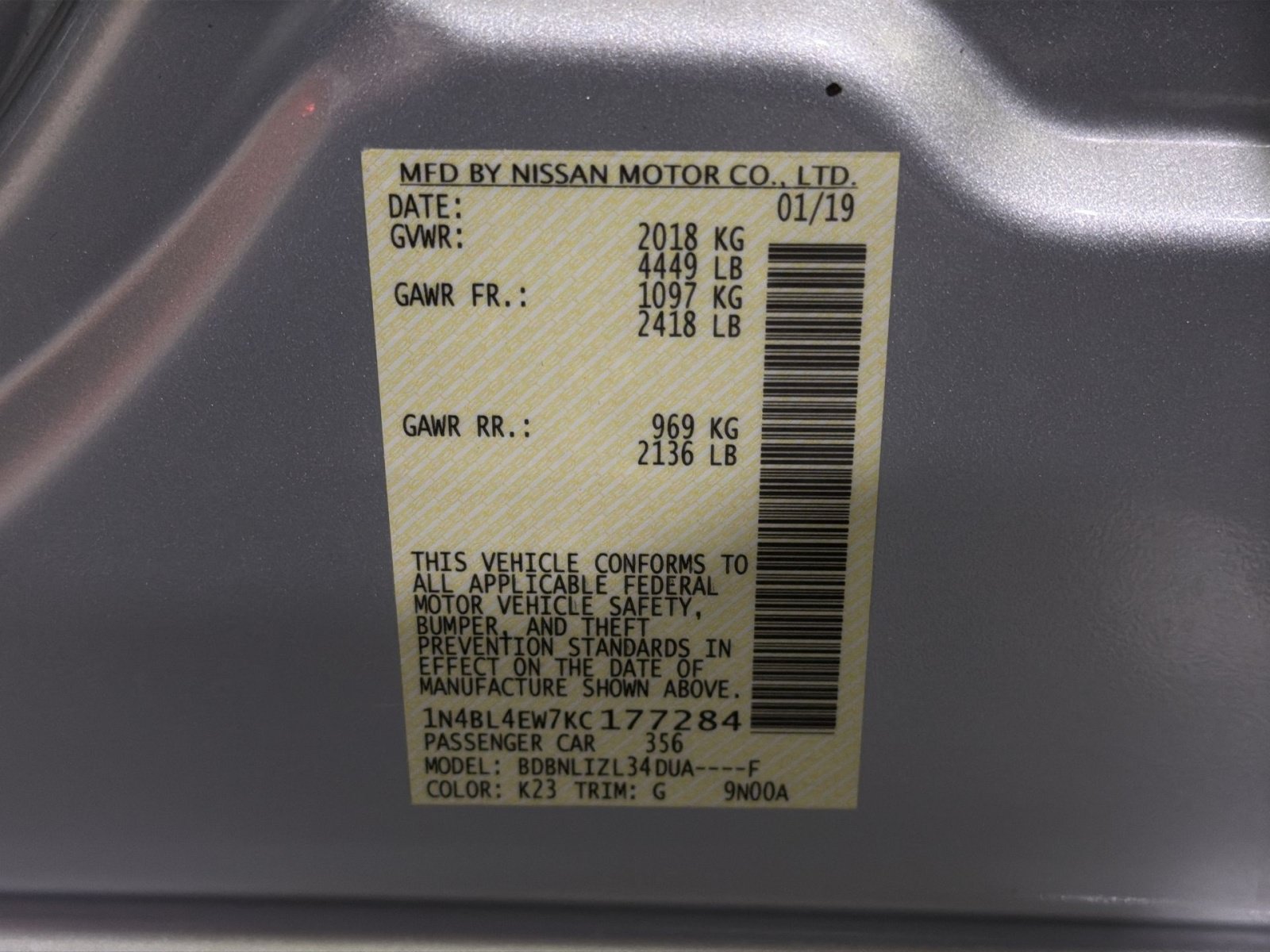 Used 2019 Nissan Altima 2.5 SL AWD/4WD image 36